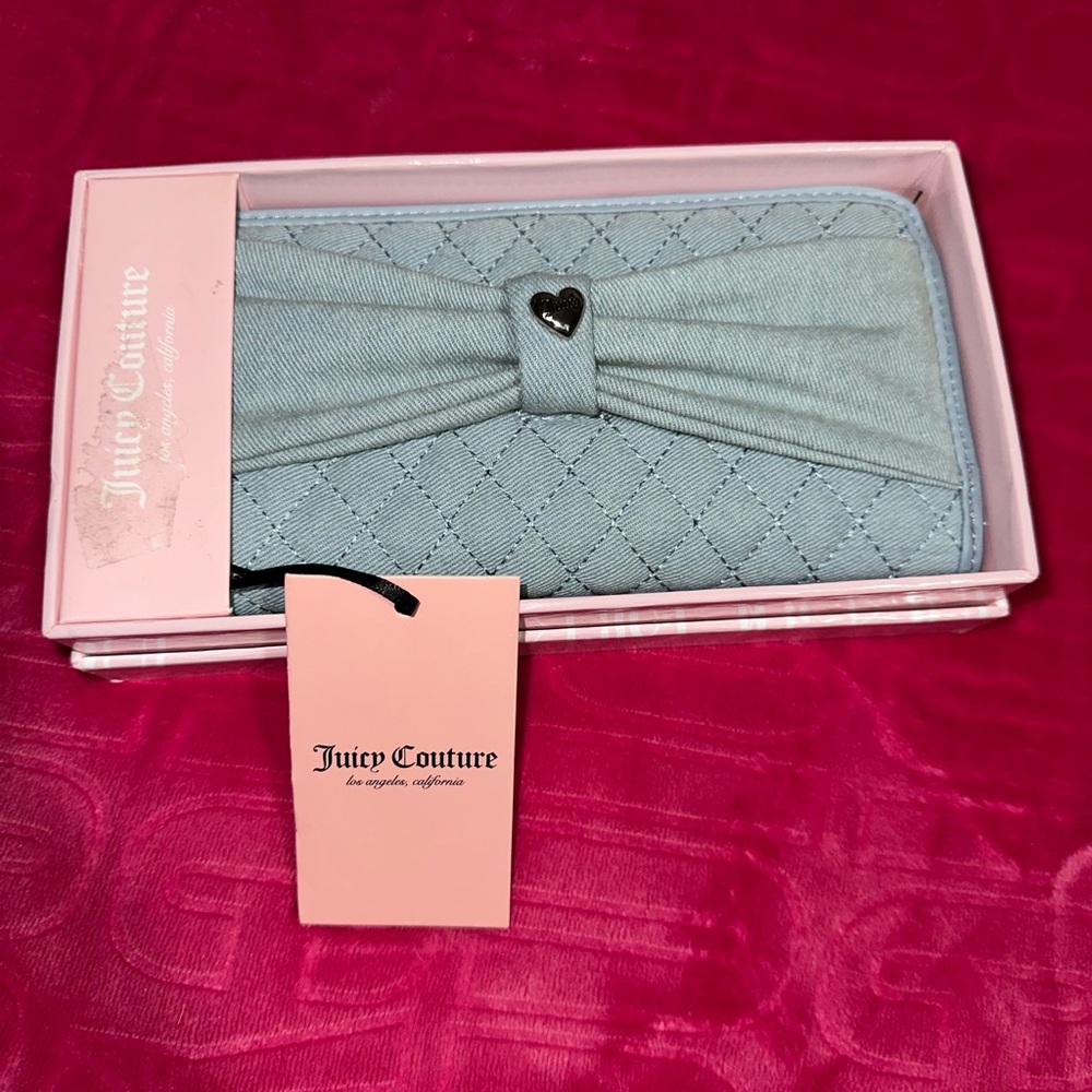 Denim Bow Juicy Couture Wallet
